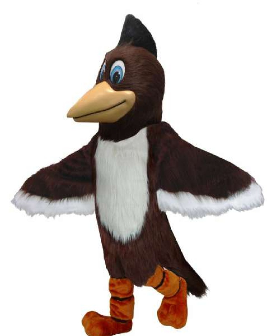 Bird Mascots * | Mask Us Happy Roadrunner Mascot Costume Bird Mascots