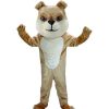 Dog Mascots * | Mask Us Cream Bulldog Lightweight Mascot Costume Dog Mascots