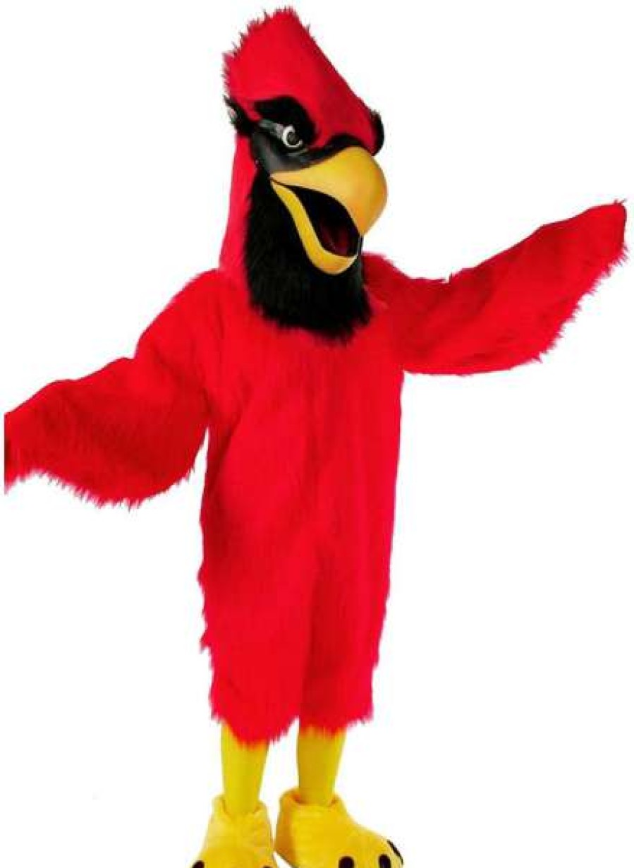 Bird Mascots * | Alinco Costumes Cardinal Mascot Costume Bird Mascots