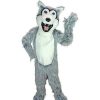 Dog Mascots * | Mask Us Grey Husky Dog Mascot Costume