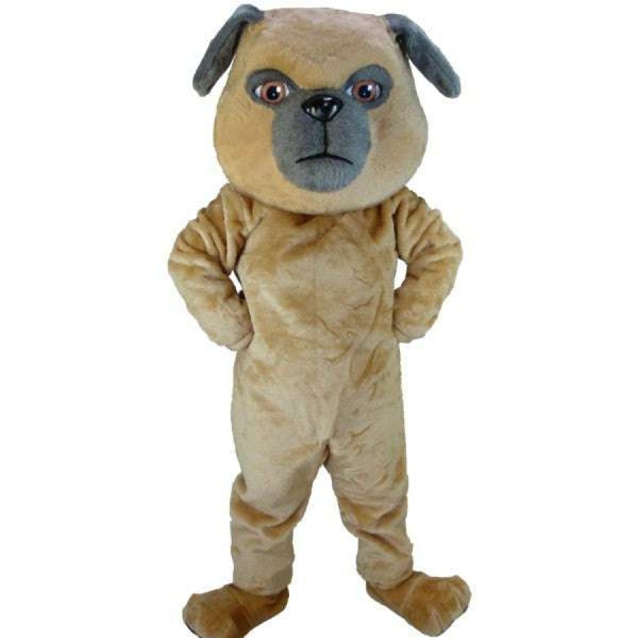 Dog Mascots * | Mask Us Pug Lightweight Mascot Costume