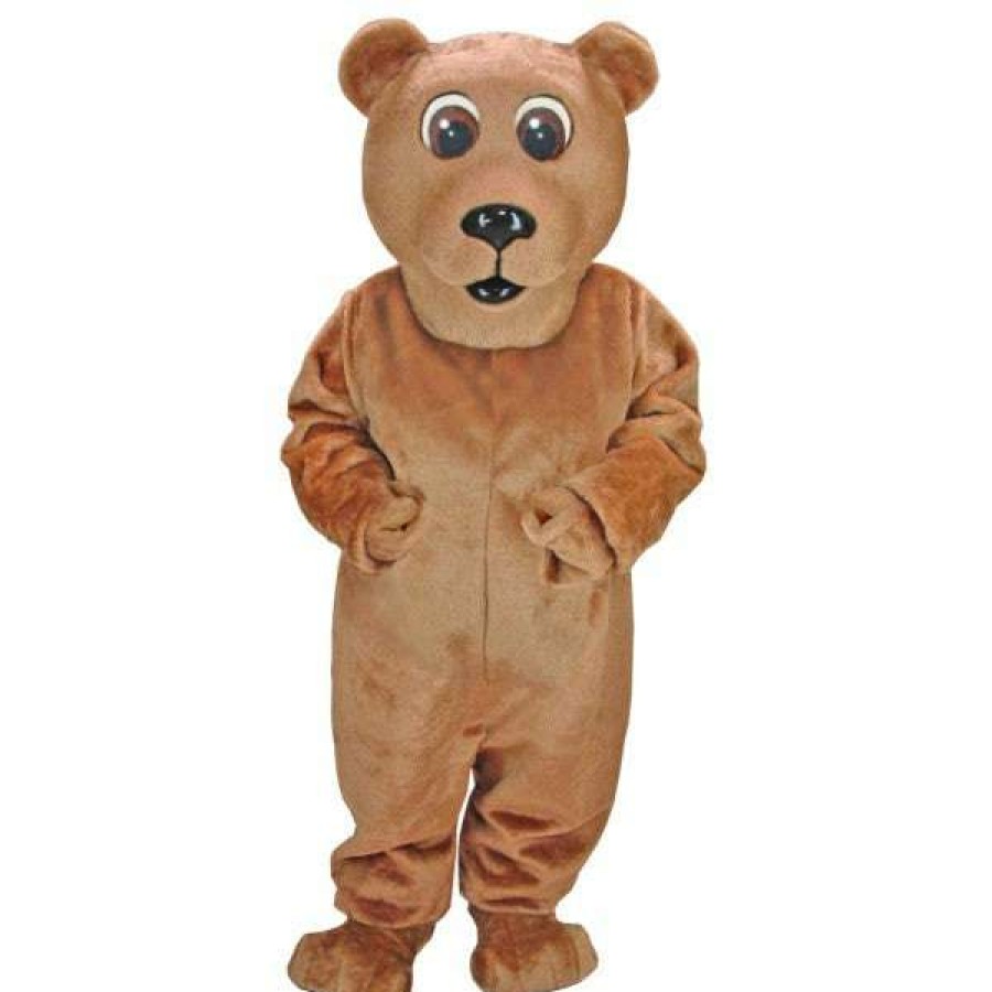 Bear Mascots * | Mask Us Bear Mascots Brown Bear Mascot Costume