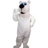 Bear Mascots * | Mask Us Toon Polar Bear Lightweight Mascot Costume