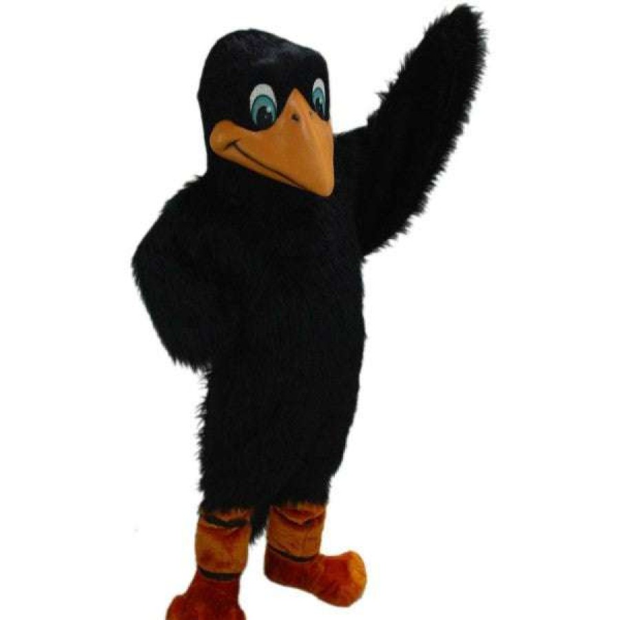 Bird Mascots * | Mask Us Crow Mascot Costume