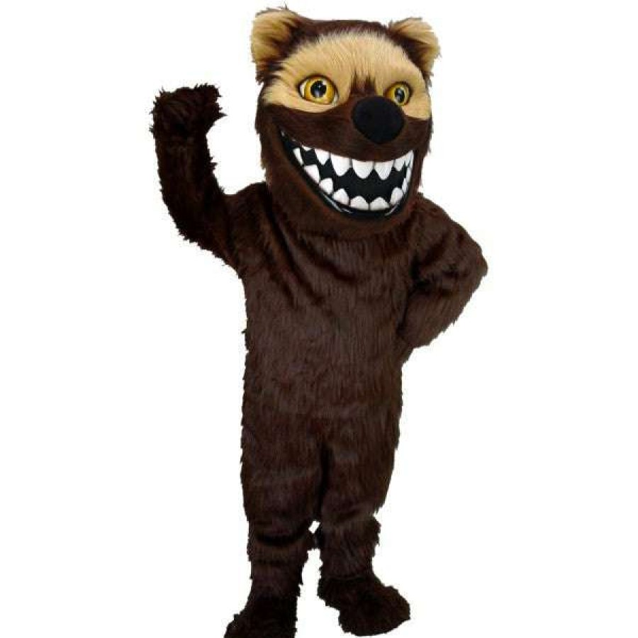 Forest Animal Mascots * | Mask Us Wolverine Lightweight Mascot Costume Forest Animal Mascots