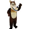 Forest Animal Mascots * | Mask Us Brown Wolf Lightweight Mascot Costume Forest Animal Mascots