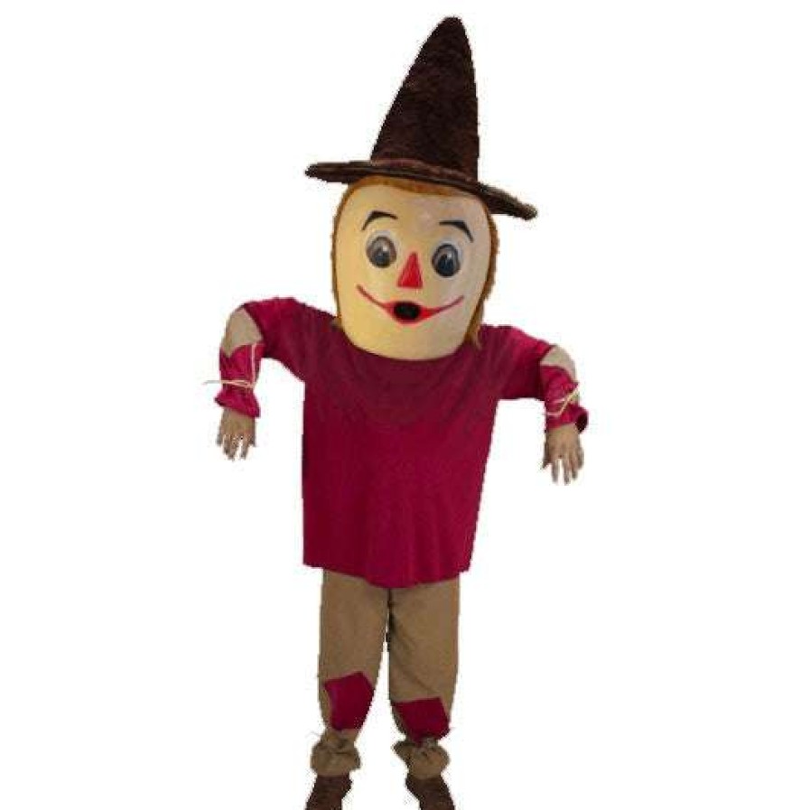 Character Mascots * | Mask Us Scarecrow Lightweight Mascot Costume Character Mascots