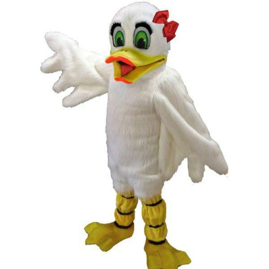 Bird Mascots * | Mask Us Bird Mascots Female Duck Lightweight Mascot Costume