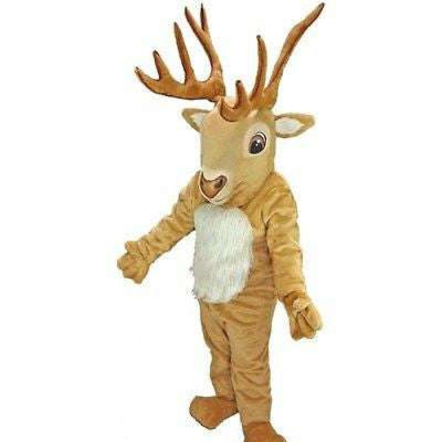 Forest Animal Mascots * | Mask Us Deer Mascot Costume Forest Animal Mascots