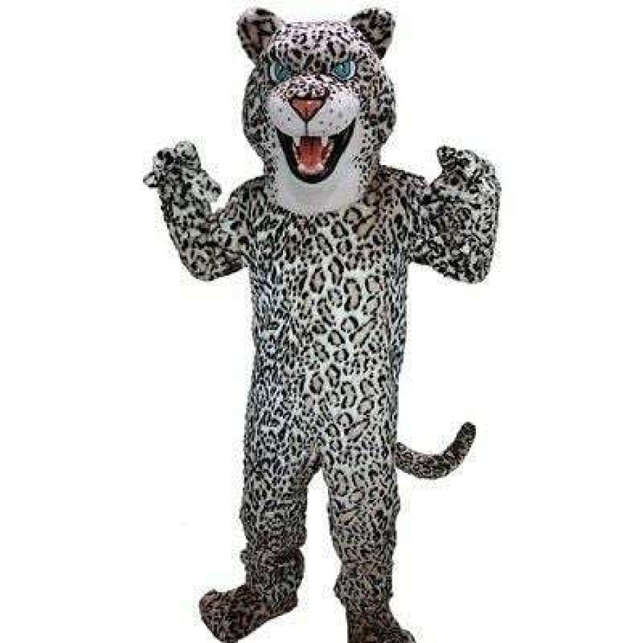 Cat Mascots * | Mask Us Fierce Leopard Mascot Costume Cat Mascots