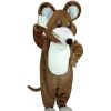 Farm Animal Mascots * | Mask Us Farm Animal Mascots Brown Mouse Lightweight Mascot Costume