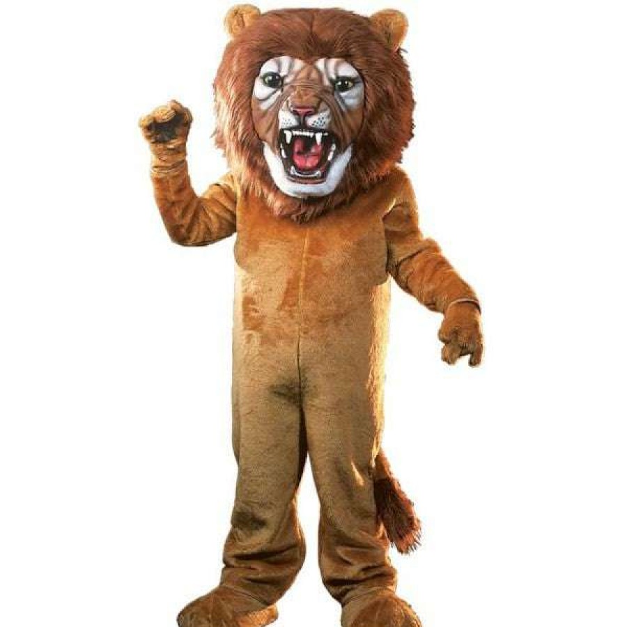 Cat Mascots * | Alinco Costumes Super Lion Mascot Costume