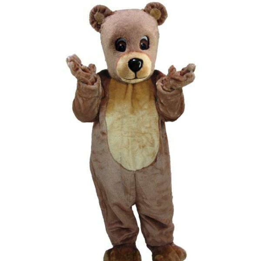 Bear Mascots * | Mask Us Teddy Lightweight Mascot Costume