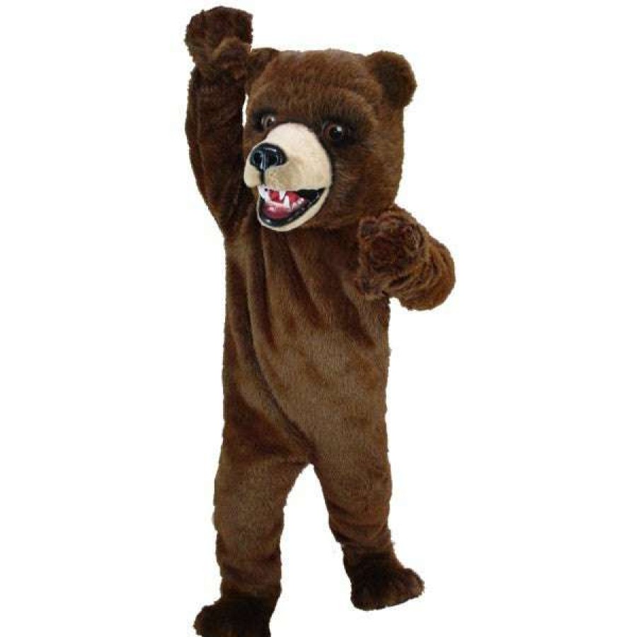 Bear Mascots * | Mask Us Kodiak Bear Lightweight Mascot Costume Bear Mascots