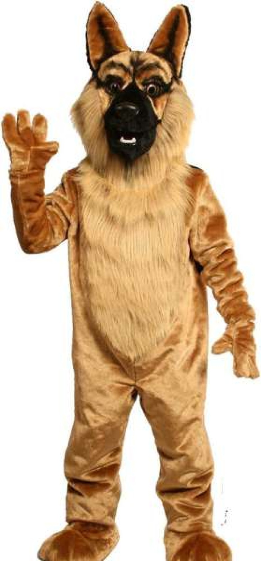 Dog Mascots * | Alinco Costumes German Shepherd Mascot Costume