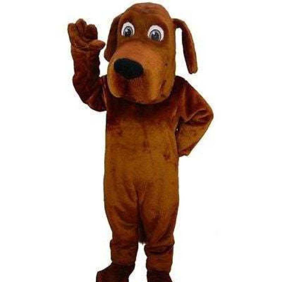 Dog Mascots * | Mask Us Bloodhound Mascot Costume