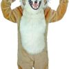 Cat Mascots * | Mask Us Tan Wildcat Mascot Costume