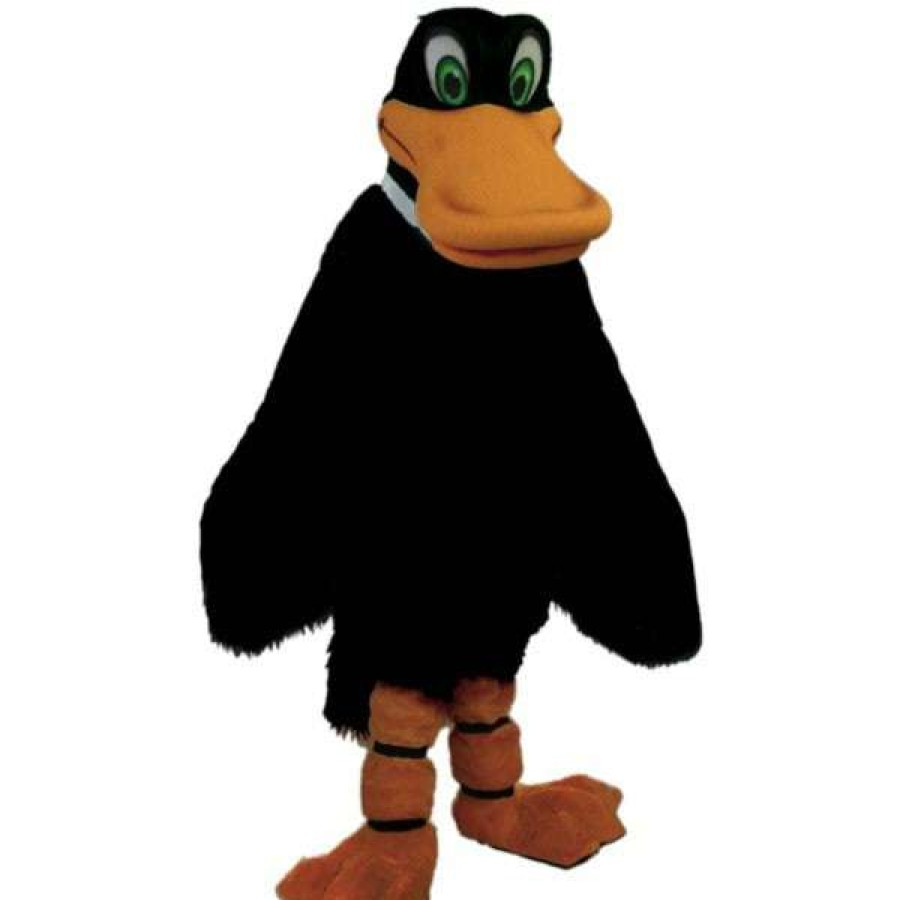 Bird Mascots * | Mask Us Black Duck Mascot Costume