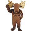 Forest Animal Mascots * | Mask Us Forest Animal Mascots Moose Mascot Costume