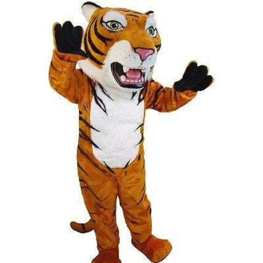 Cat Mascots * | Mask Us Siberian Tiger Lightweight Mascot Costume Cat Mascots