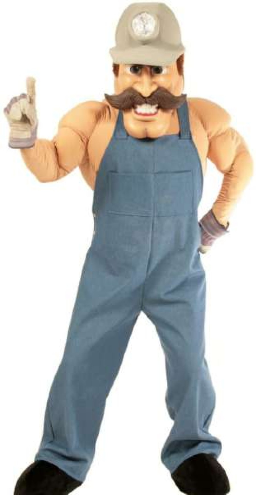 Character Mascots * | Alinco Costumes Miner Mascot Costume Character Mascots