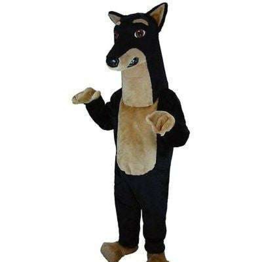 Dog Mascots * | Mask Us Dog Mascots Pinscher Dog Mascot Costume