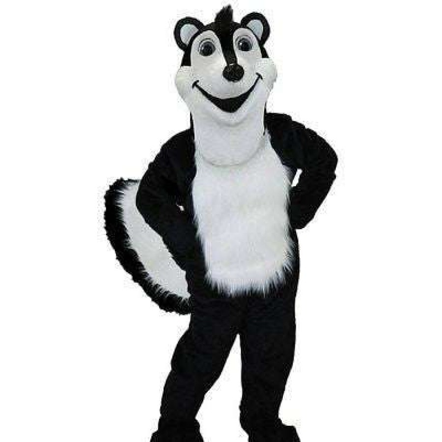 Forest Animal Mascots * | Mask Us Forest Animal Mascots Stinky The Skunk Mascot Costume