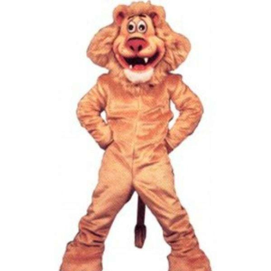 Cat Mascots * | Alinco Costumes Cat Mascots Lionel The Lion Mascot Costume