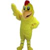 Bird Mascots * | Mask Us Bird Mascots Yellow Chicken Lightweight Mascot Costume