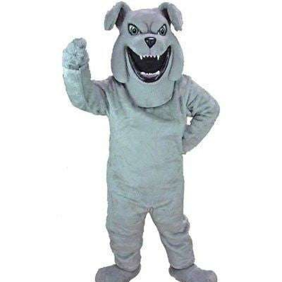 Dog Mascots * | Mask Us Dog Mascots Barky The Bulldog Mascot Costume