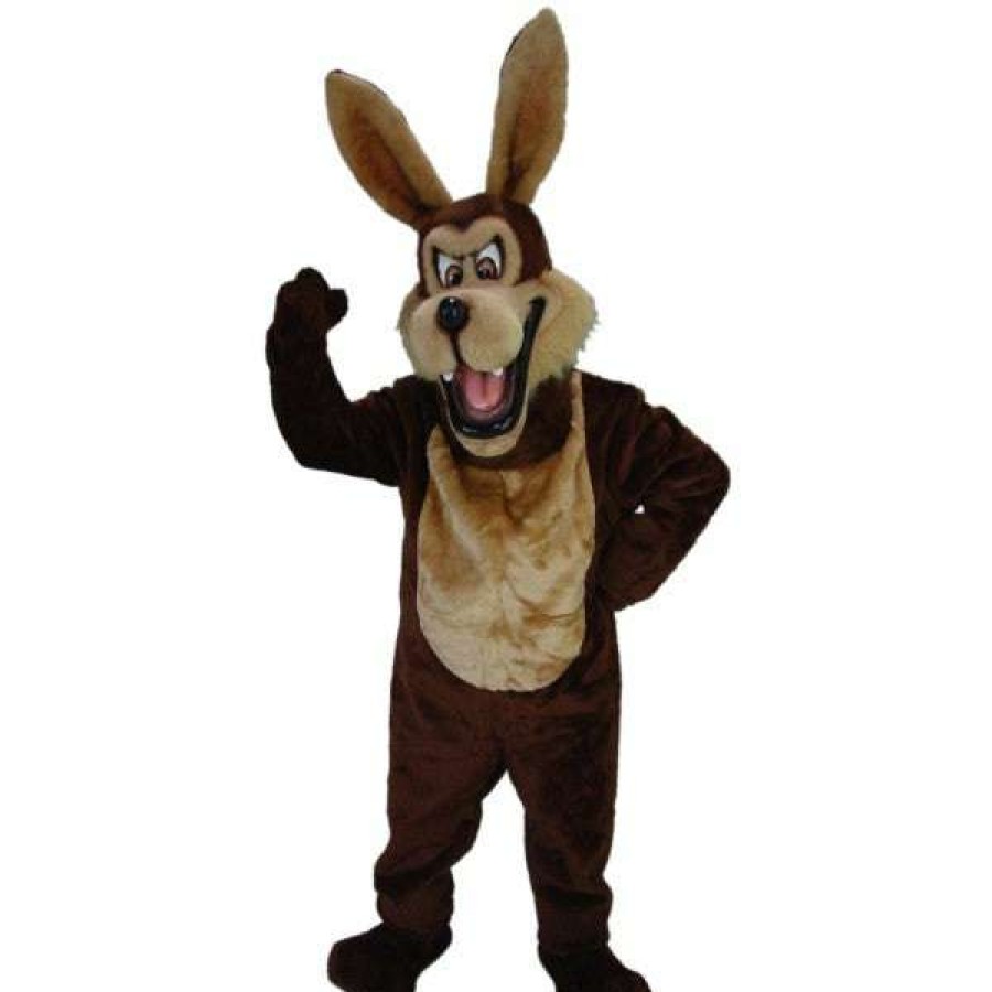 Forest Animal Mascots * | Mask Us Forest Animal Mascots Mean Coyote Mascot Costume