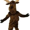 Forest Animal Mascots * | Alinco Costumes Moose Mascot Costume Forest Animal Mascots