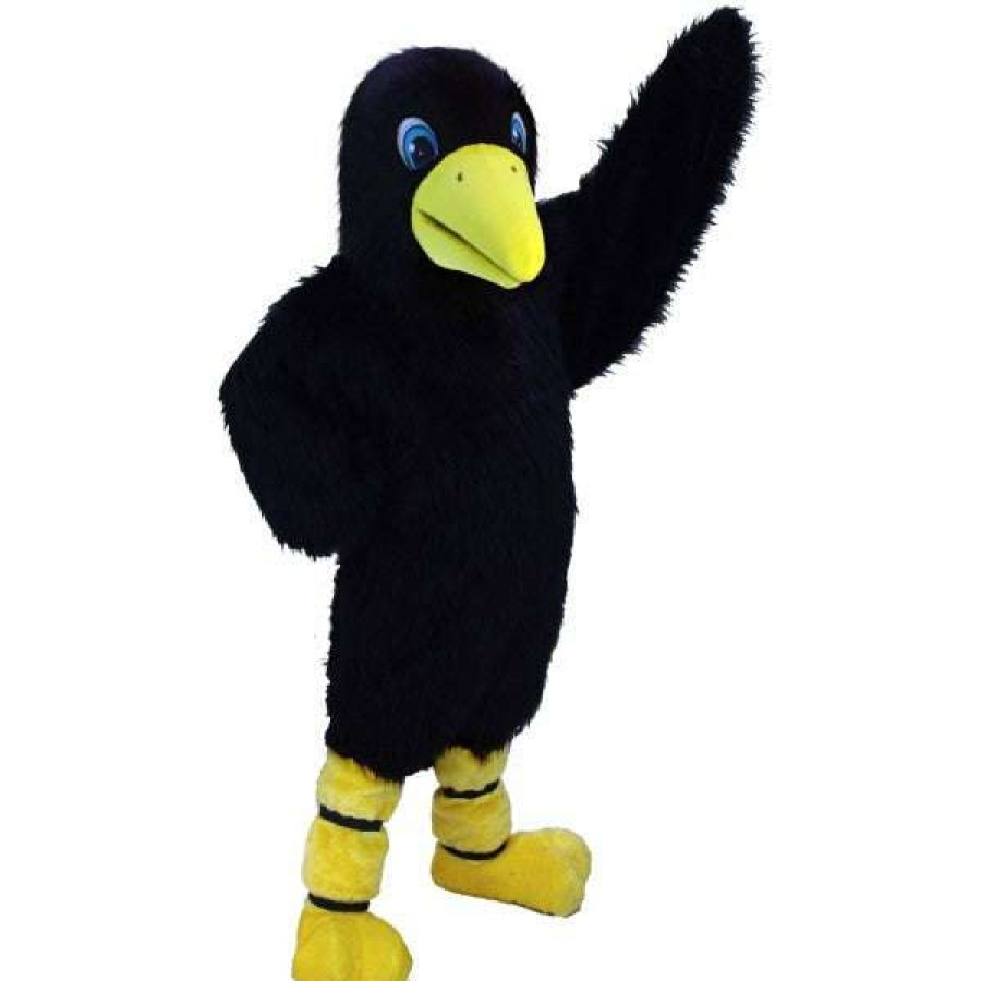 Bird Mascots * | Mask Us Crow Lightweight Mascot Costume