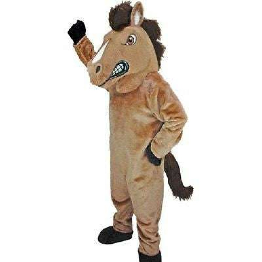 Farm Animal Mascots * | Mask Us Mustang Mascot Costume