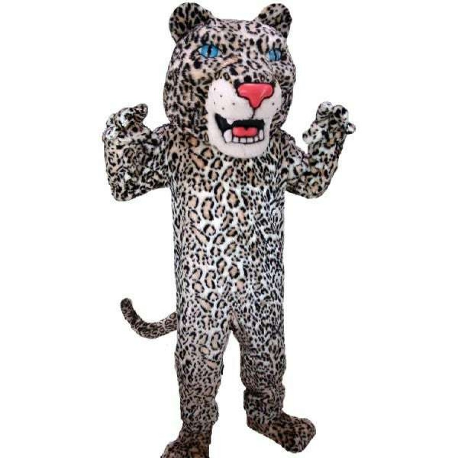 Cat Mascots * | Mask Us Leopard Lightweight Mascot Costume Cat Mascots