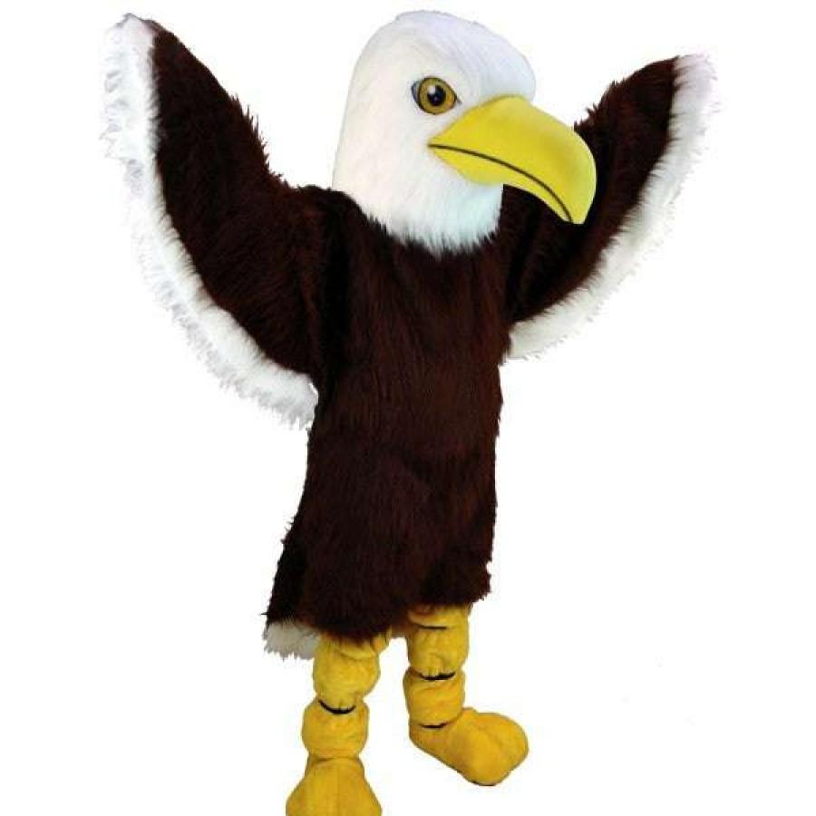 Bird Mascots * | Mask Us American Eagle Lightweight Mascot Costume Bird Mascots