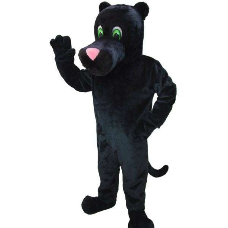 Cat Mascots * | Mask Us Cartoon Panther Lightweight Mascot Costume Cat Mascots