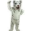 Cat Mascots * | Mask Us Cat Mascots White Tiger Lightweight Mascot Costume