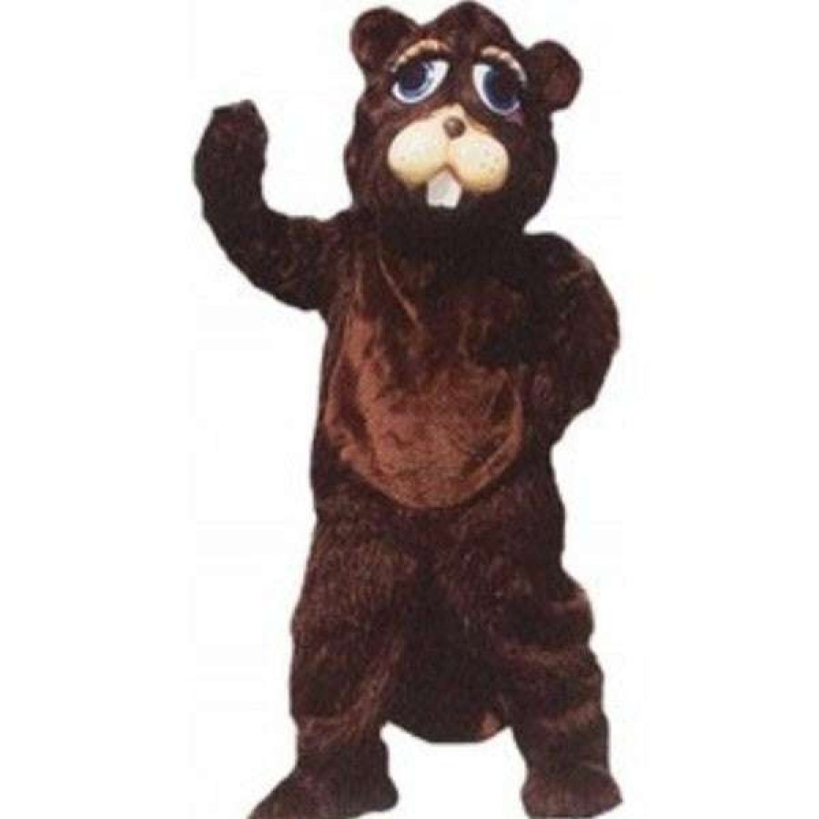 Forest Animal Mascots * | Alinco Costumes Forest Animal Mascots Beaver Mascot Costume