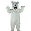 Bear Mascots * | Mask Us Fierce Polar Bear Mascot Costume Bear Mascots