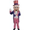 Character Mascots * | Mask Us Uncle Sam Mascot Costume Character Mascots