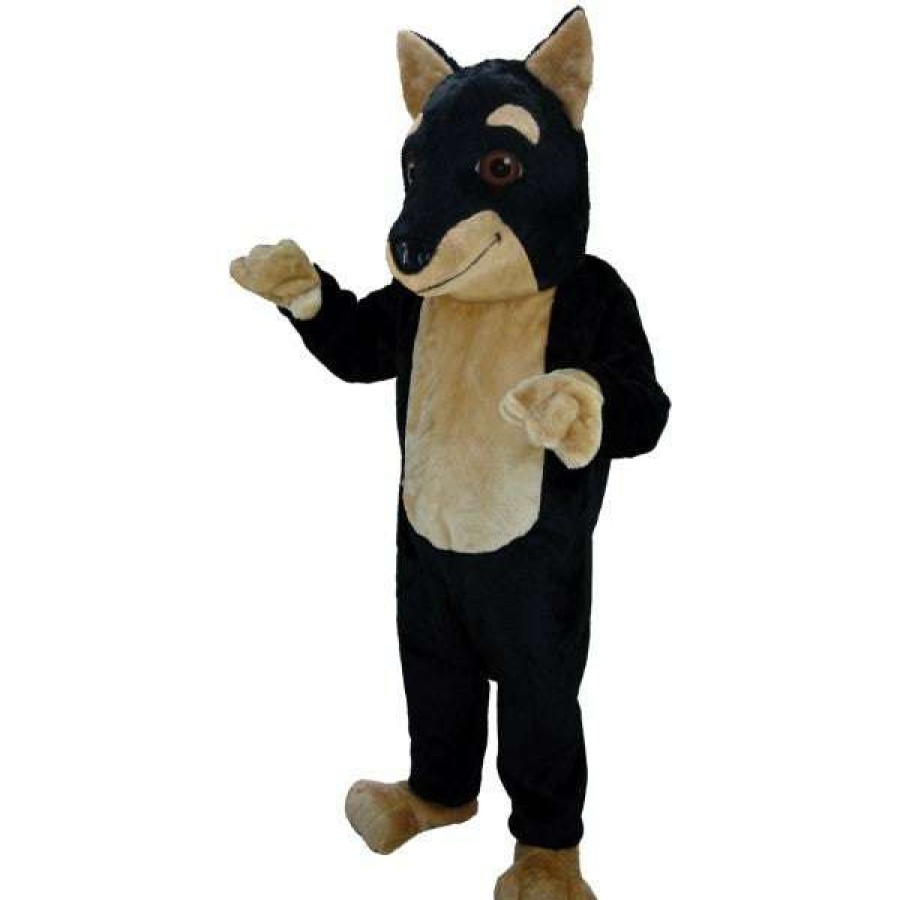 Dog Mascots * | Mask Us Doberman Lightweight Mascot Costume