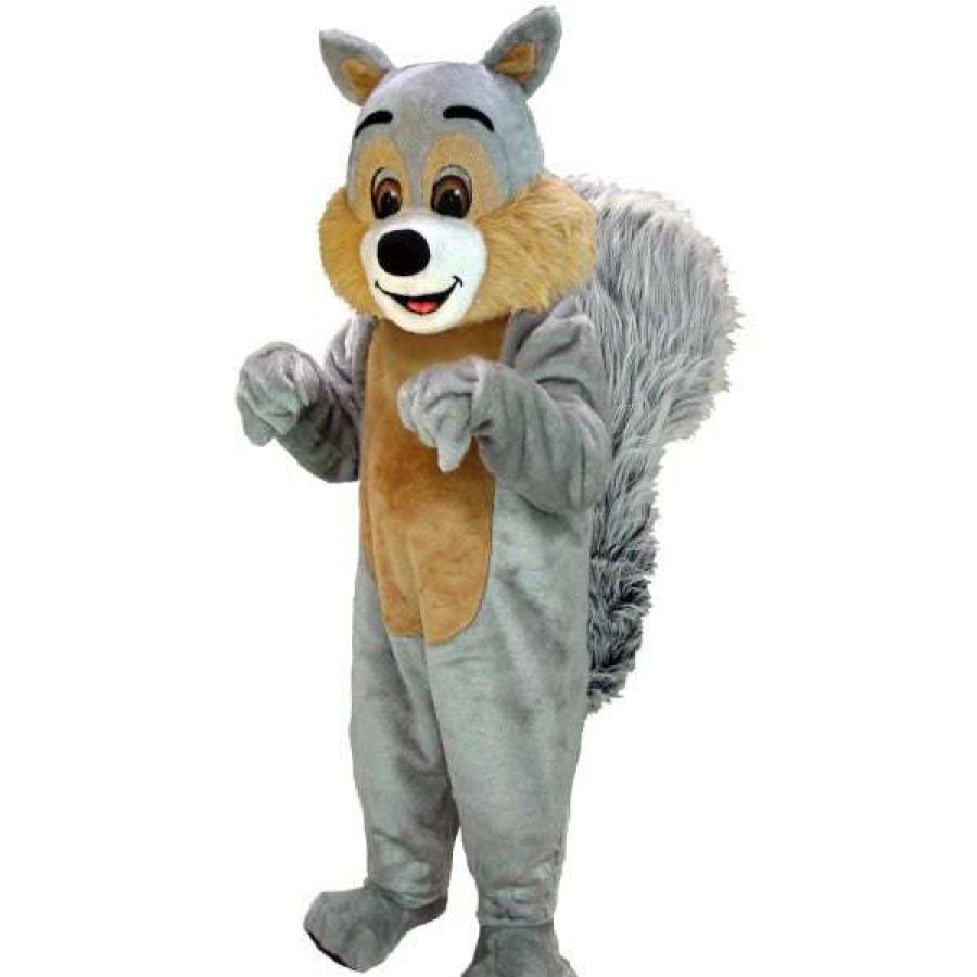 Forest Animal Mascots * | Mask Us Squirrel Lightweight Mascot Costume Forest Animal Mascots