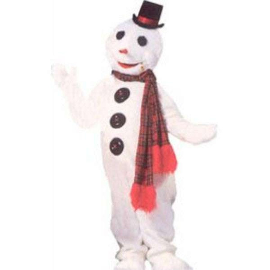 Character Mascots * | Alinco Costumes Character Mascots Mr. Snowman Mascot Costume