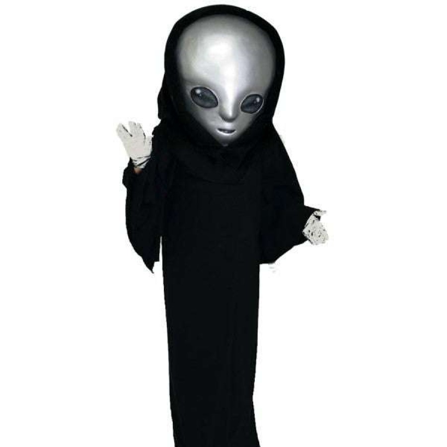 Character Mascots * | Mask Us Grey Alien Lightweight Mascot Costume Character Mascots