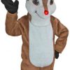 Forest Animal Mascots * | Mask Us Forest Animal Mascots Randolph Reindeer Mascot Costume