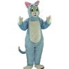 Cat Mascots * | Mask Us Blue Cat Mascot Costume Cat Mascots