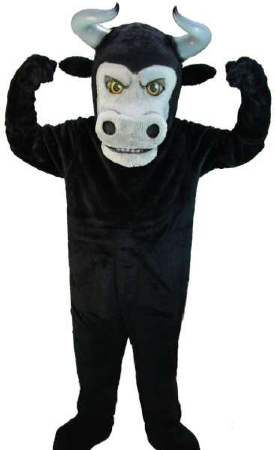 Farm Animal Mascots * | Mask Us Fierce Bull Lightweight Mascot Costume Farm Animal Mascots