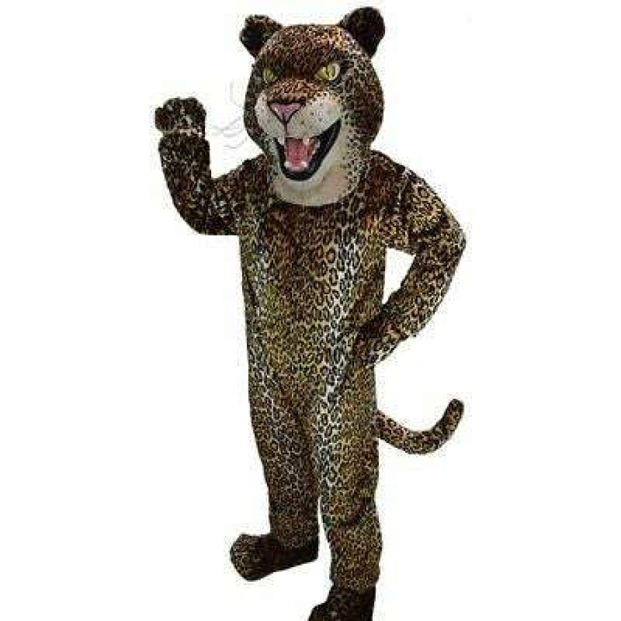 Cat Mascots * | Mask Us Fierce Jaguar Mascot Costume Cat Mascots