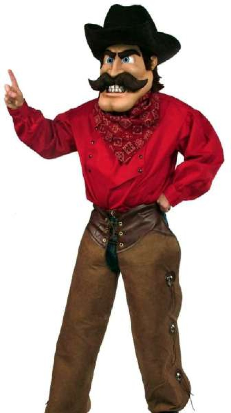 Character Mascots * | Alinco Costumes Cowboy Mascot Costume Character Mascots